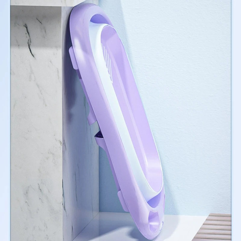 Little Angel - Baby Foldable And Portable Bathtub - Purple