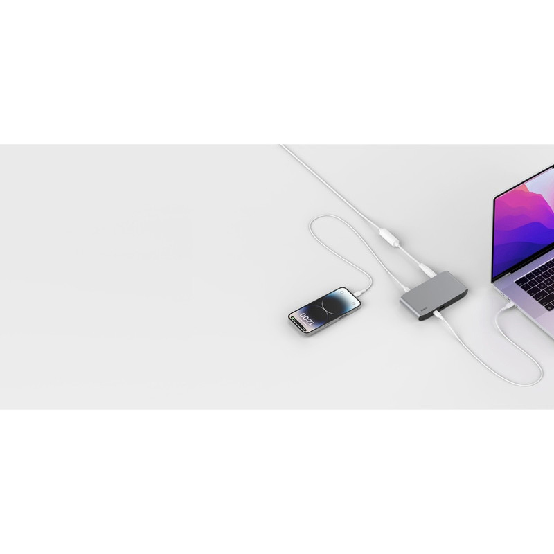 Belkin - Thunderbolt 4 Hub Core - Space Grey 