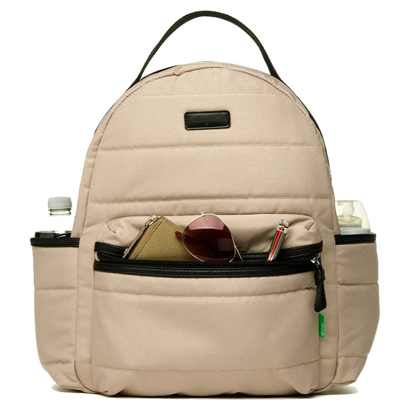 Babymel - Lola Eco Quilt Diaper Bag - Fawn