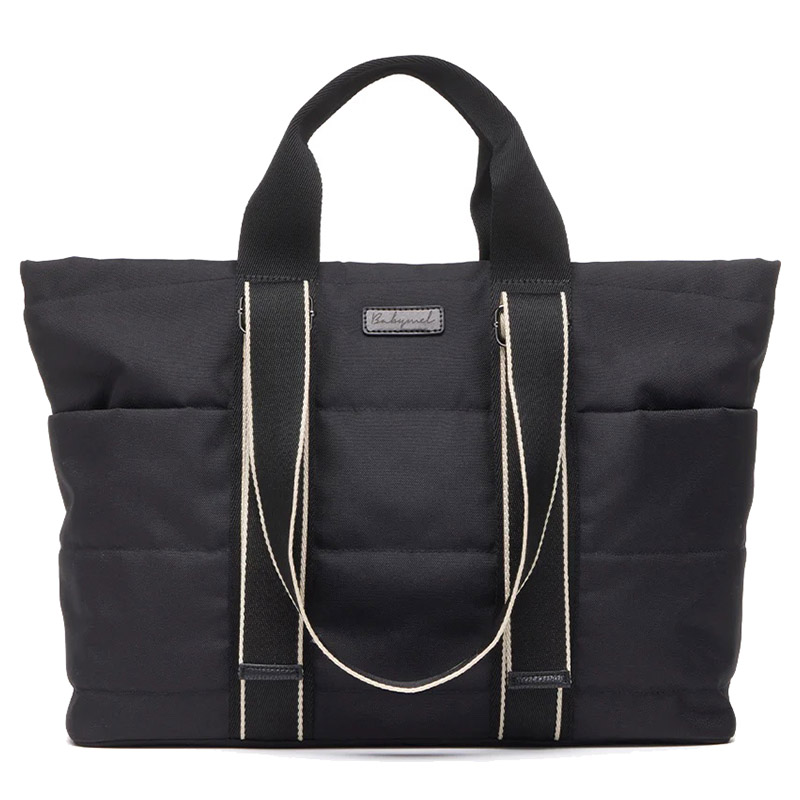 Babymel - Sammi Eco Quilt Convertible Diaper Bag - Black