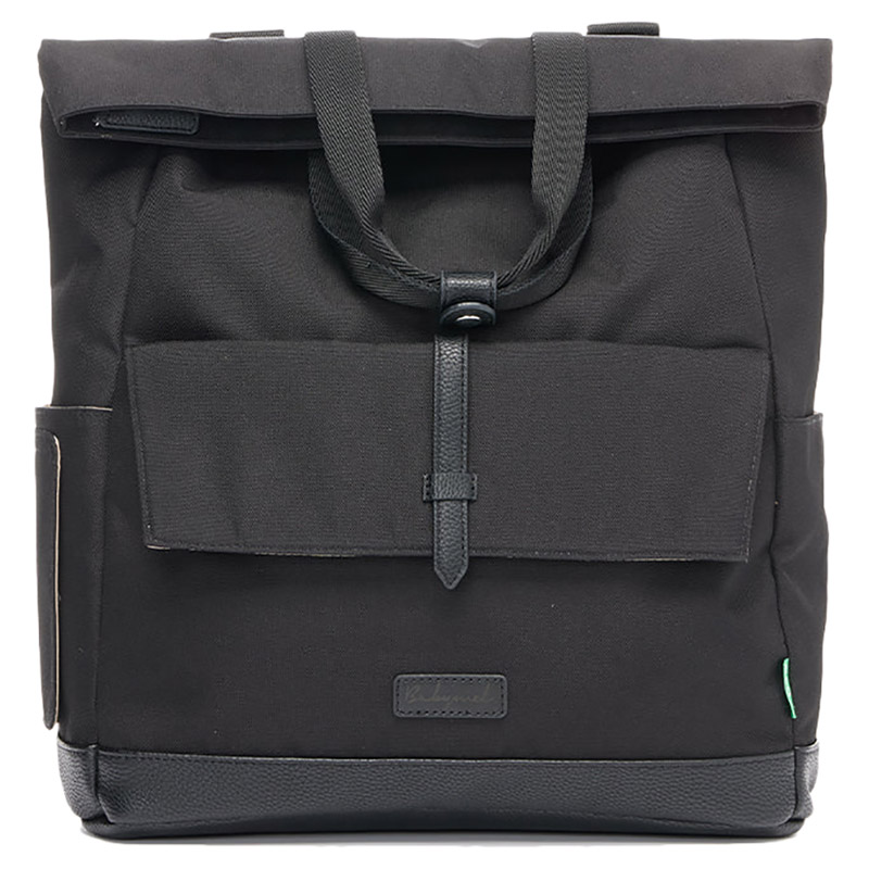 Babymel - Quinn Eco Convertible Diaper Bag - Black