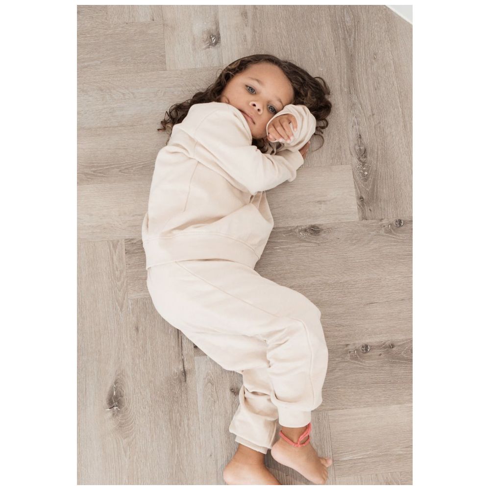 Elli Junior - I Am! Organic Sweatpants - Beige