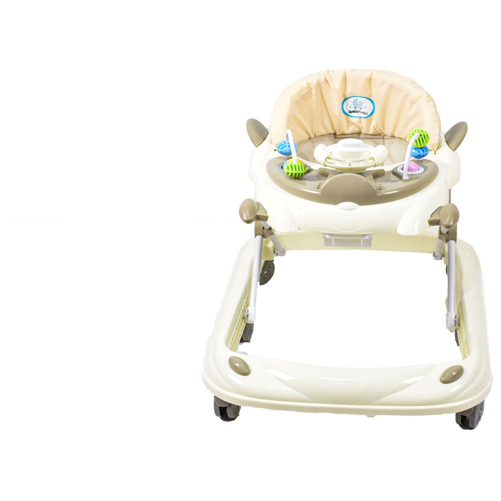 Amla Baby - Bw01C Rocket Normal Baby Walker - Cream
