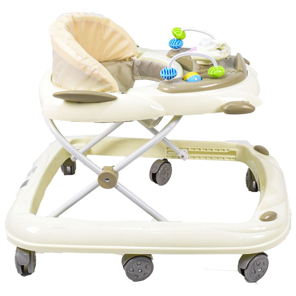 Amla Baby - Bw01C Rocket Normal Baby Walker - Cream