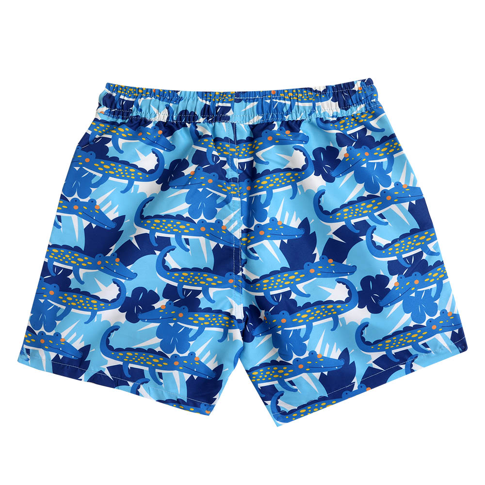 Cool2C - Boys Crocodile Board Shorts - Blue