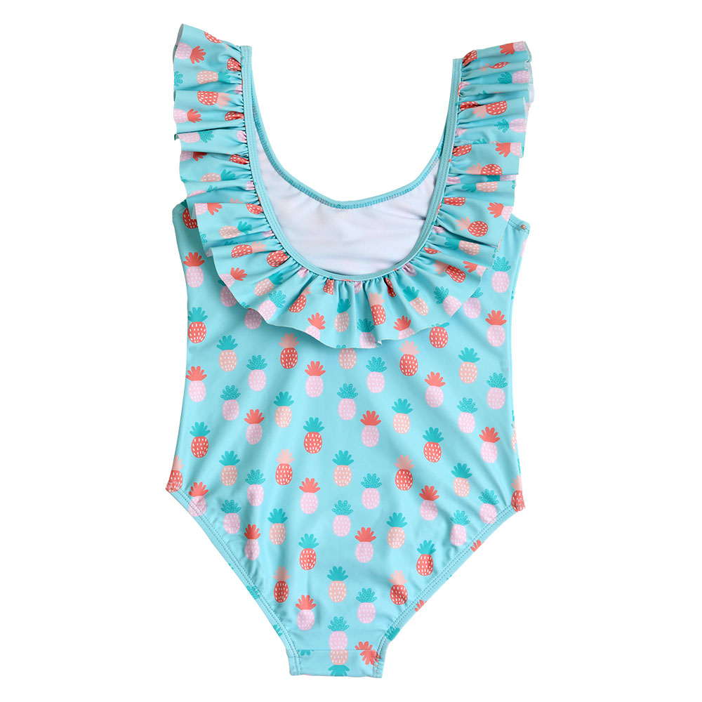 Cool2C - Girls Pineapple Swimsuit - Green