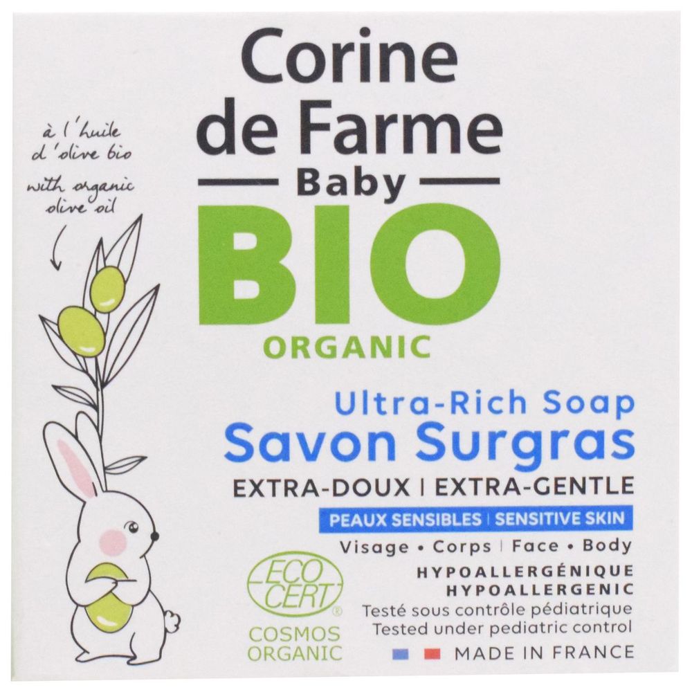 Corine De Farme - Baby Bio Organic Extra Gentle Ultra-Rich Soap - 100g