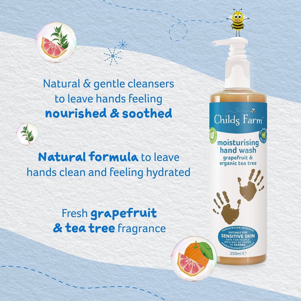 Childs Farm - Hand Wash Grapefruit & Organic Tea Tree, 250Ml