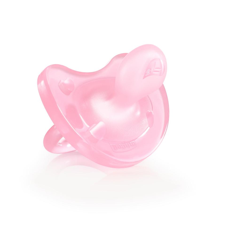 Chicco - PhysioForma Soft Silicone Soother 0-6m - Pink