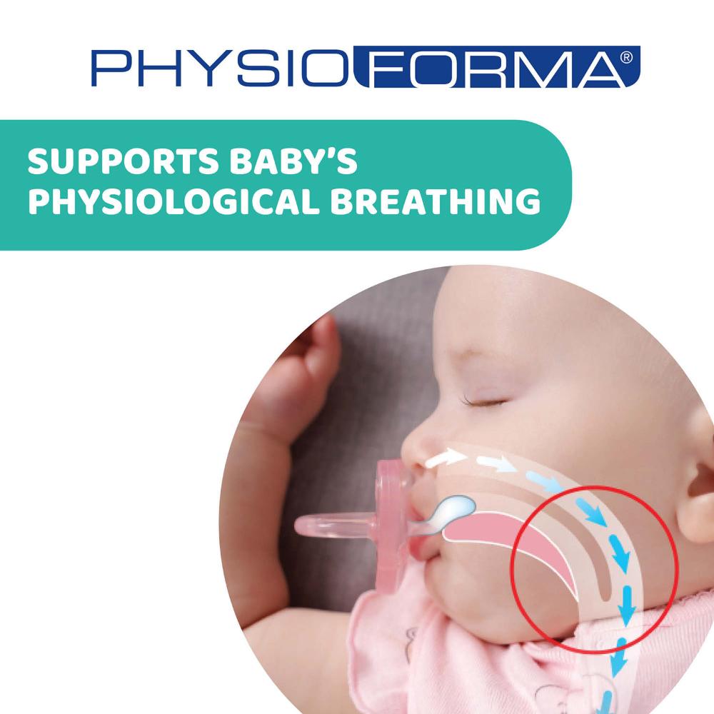 Chicco - PhysioForma Soft Silicone Soother 0-6m - Pink