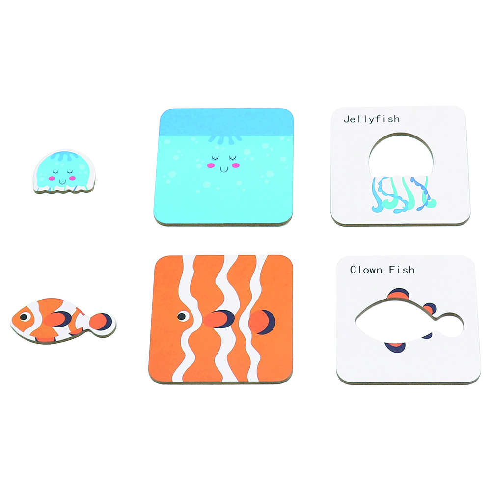 Andreu Toys - Guess Who I Am Learning Kit - Sealife