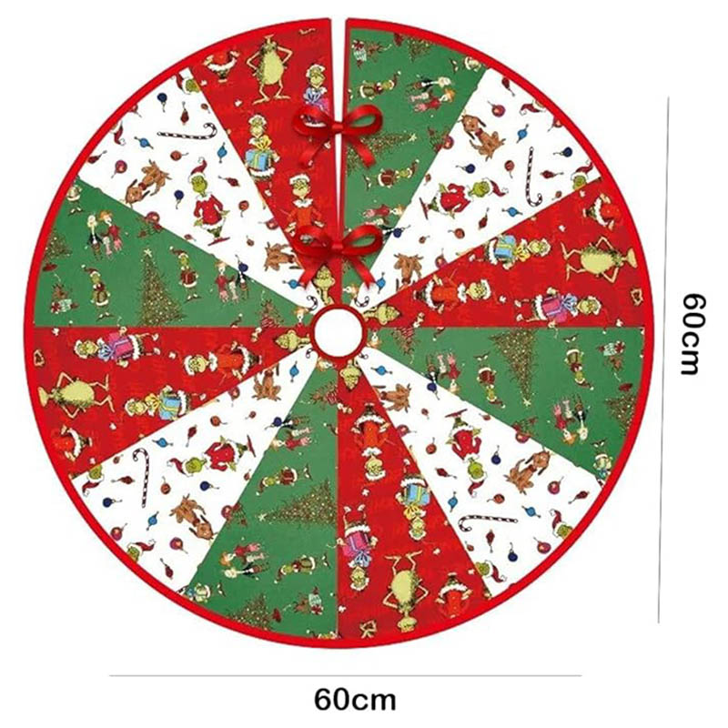 Brain Giggles - Christmas Tree Skirt For Christmas Decoration