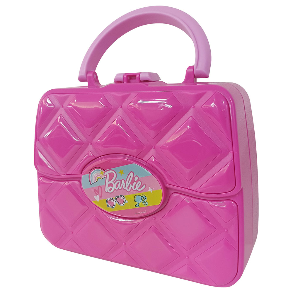 Barbie - 5 Decks Sliding Handbag With Makeup Set