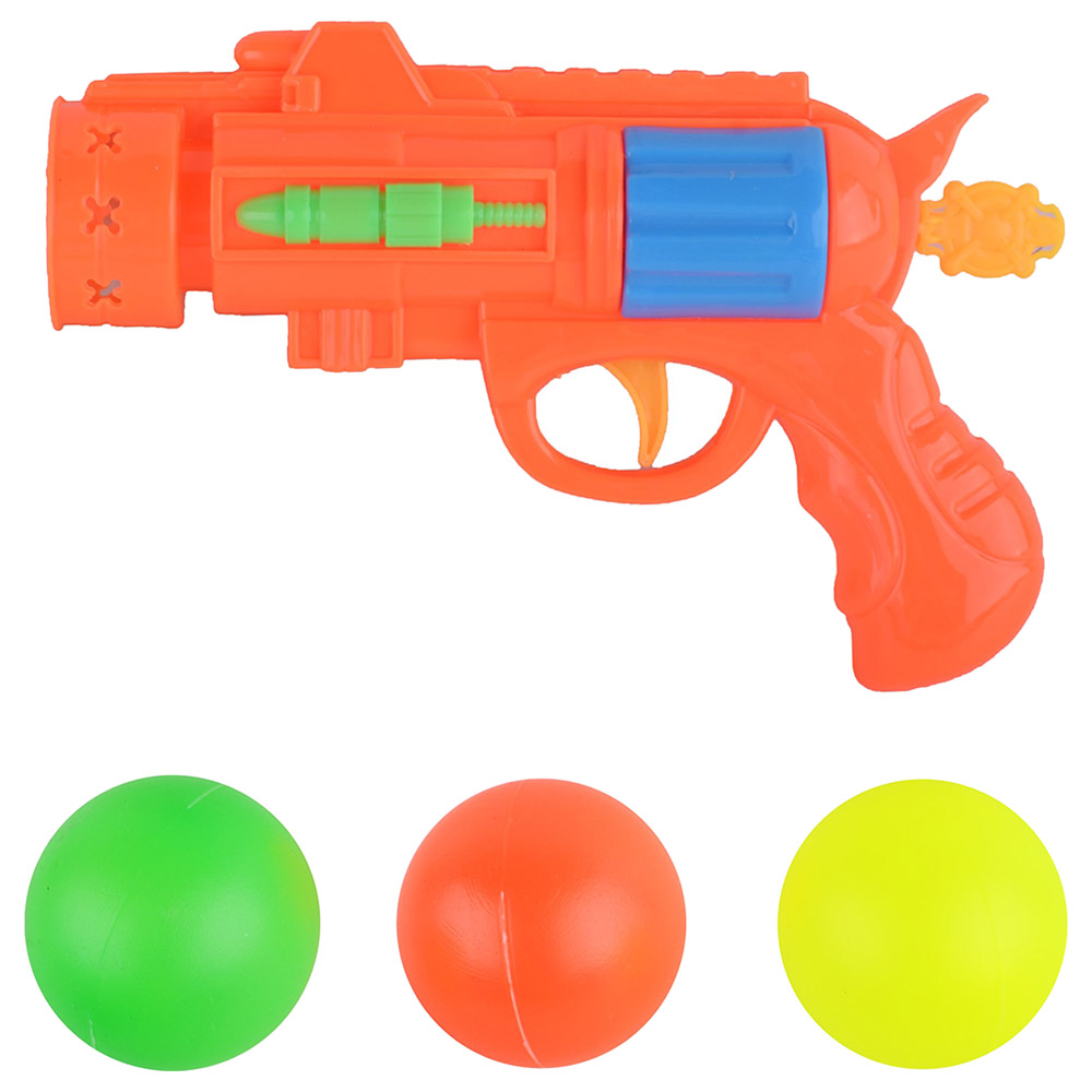Kidzpro - Gun w/ 3 Pingpong Ball 1pc - Color May Vary