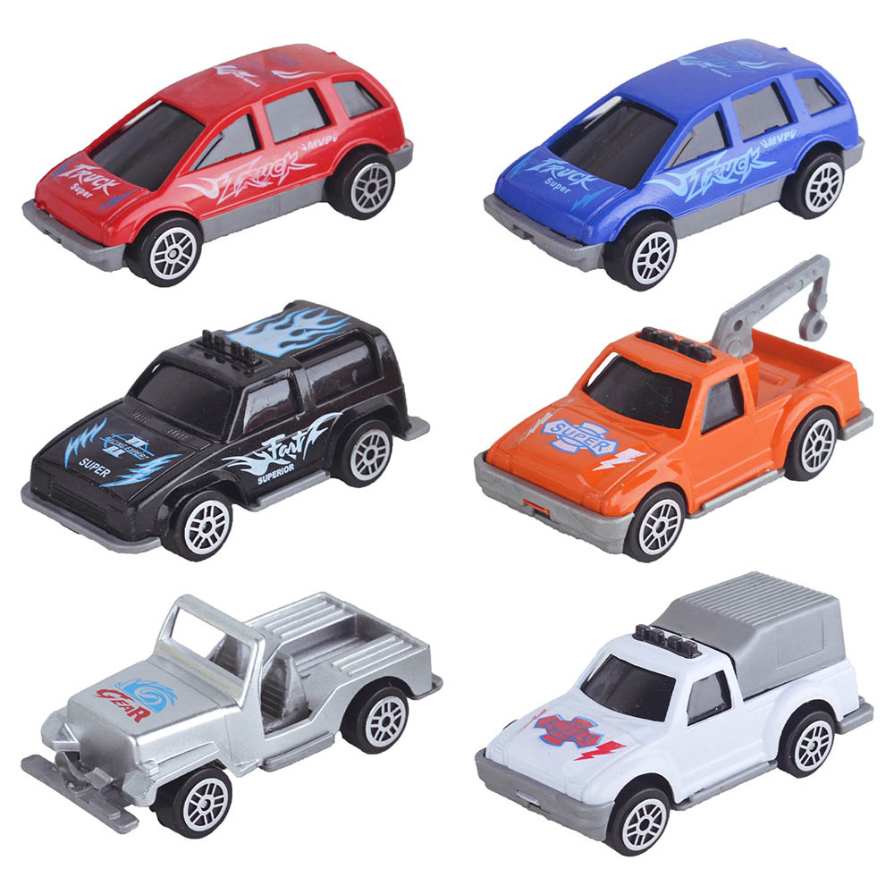 Kidzpro - Race Car Freewheel Set - 6pcs