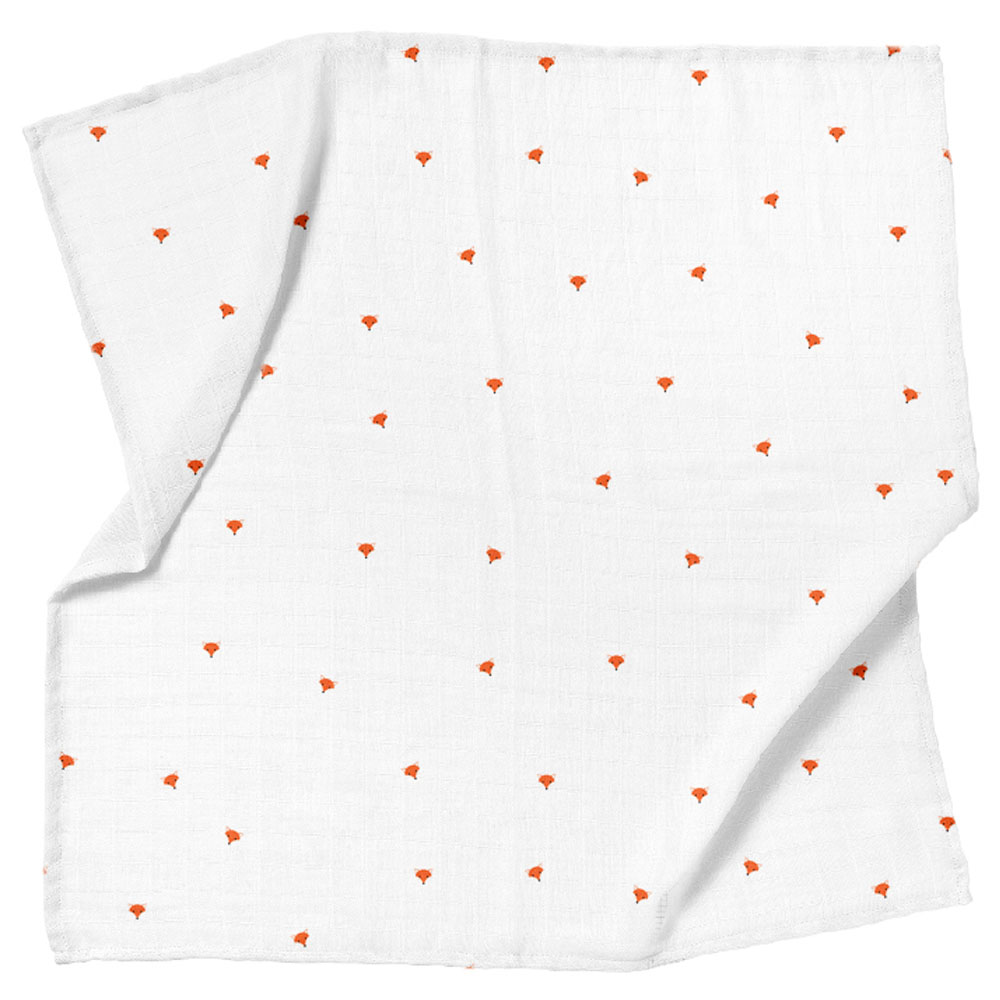 Casadora Baby - Muslin Swaddle Blanket - Pack of 2 - Cool Fox