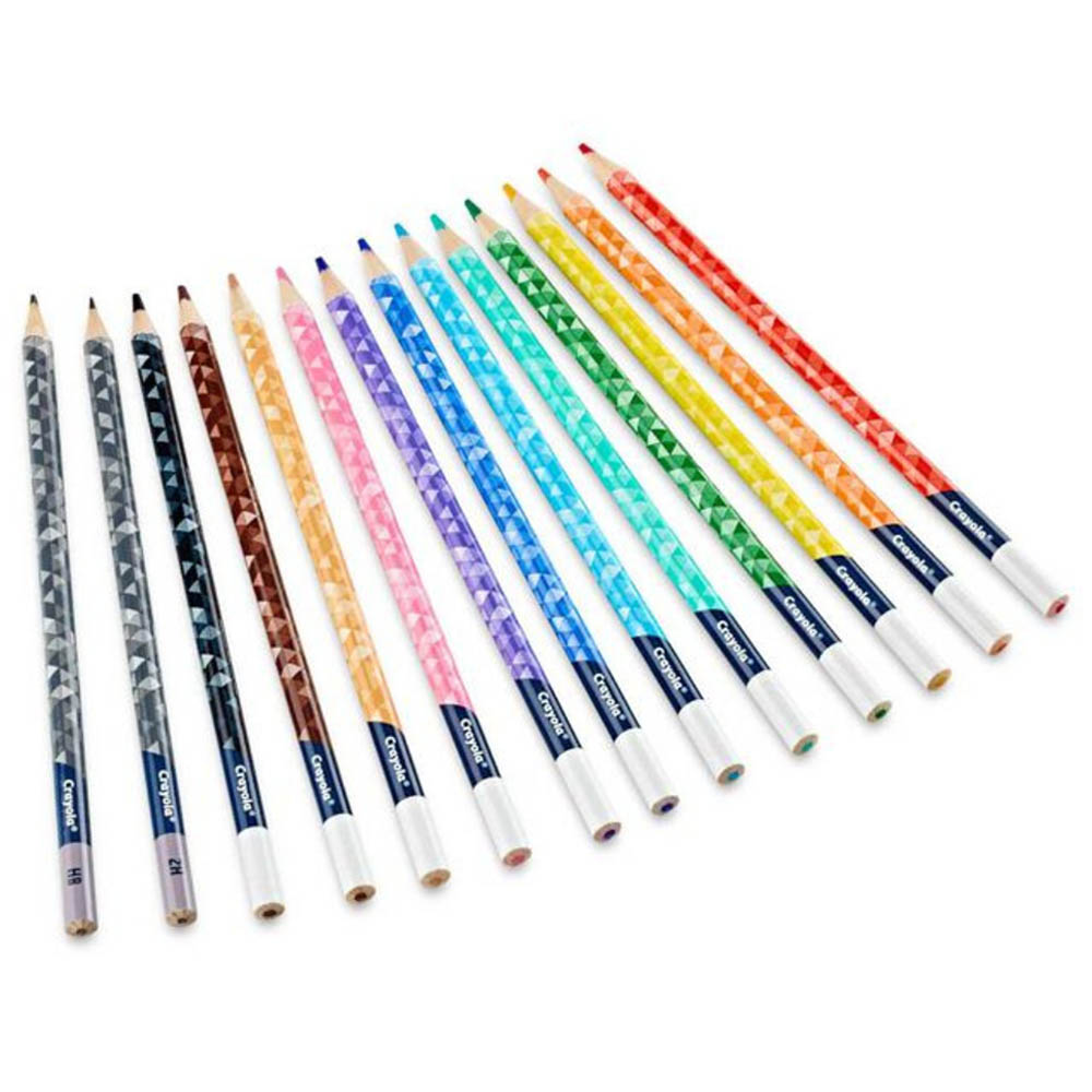 Crayola - Sketch And Shade Doodle Pencils - 14pcs