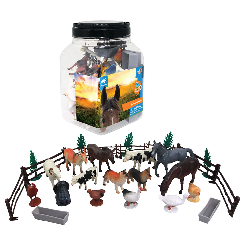 Wenno - Farm Animals Play Set - 30pcs