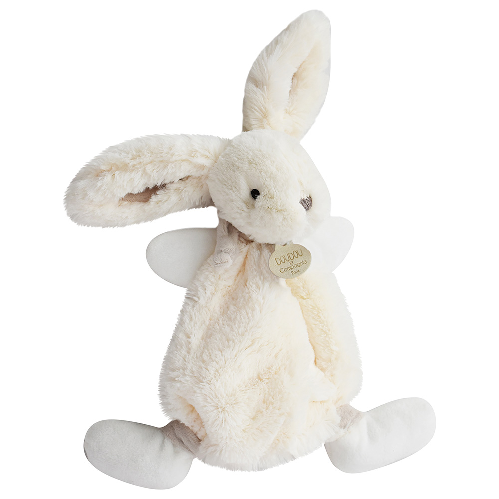 Doudou Et Compagnie - Bunny Bonbon Comforter - Beige - 26cm