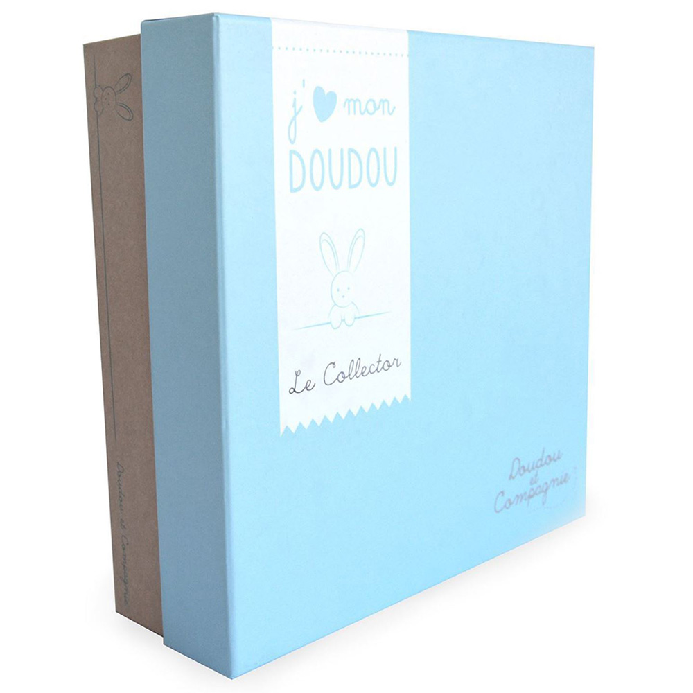 Doudou Et Compagnie - Comforter Bear - Blue - 24cm