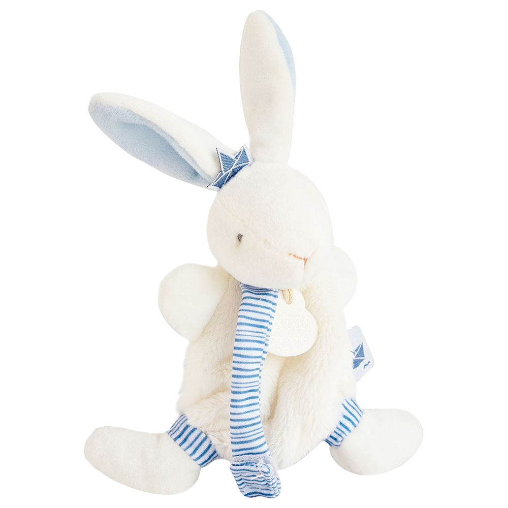 Doudou Et Compagnie - Sailor Bunny Dummy Holder - Blue - 15cm