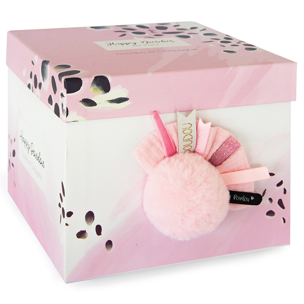 Doudou Et Compagnie - Happy Blush Bunny - Pink - 25cm