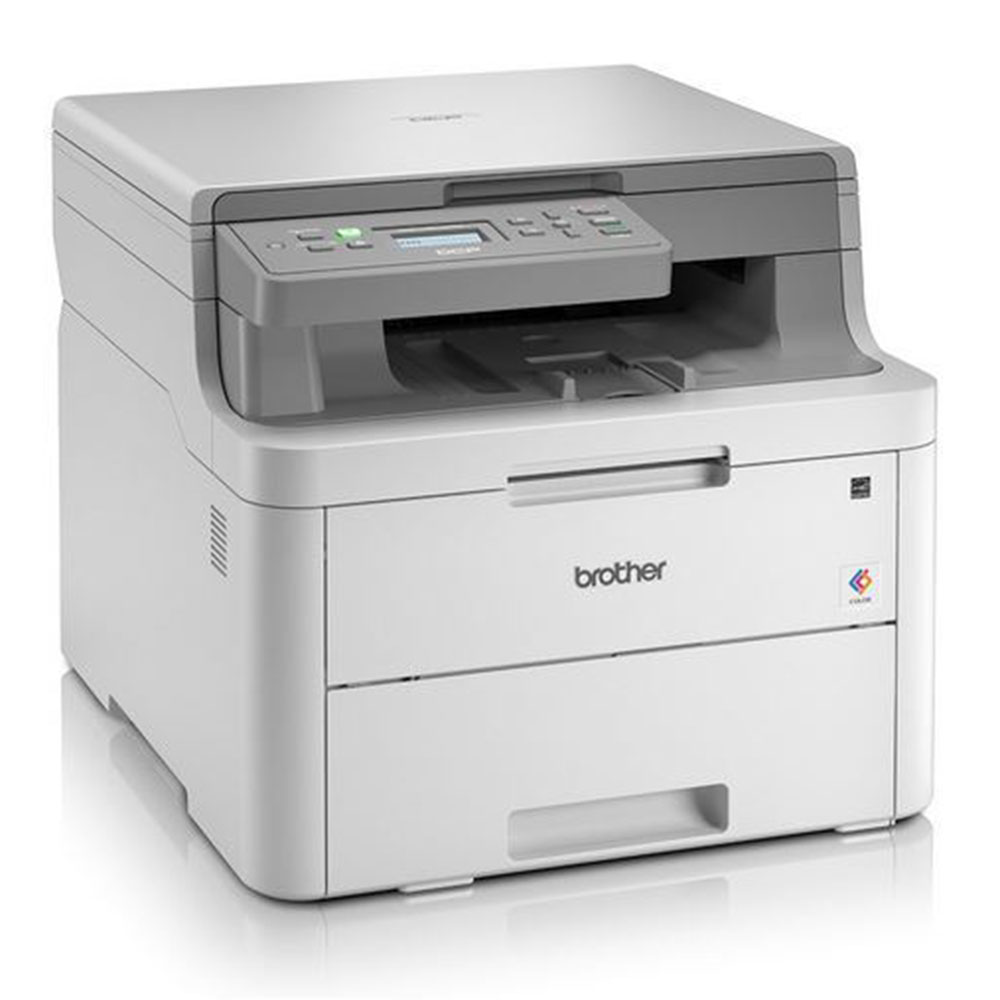 Brother - DCP-L3510CDW Color LED Printer - White