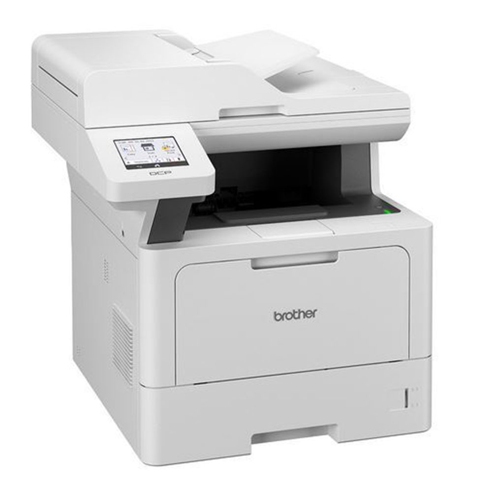 Brother - DCP-L5510DN Mono Laser Printer - White