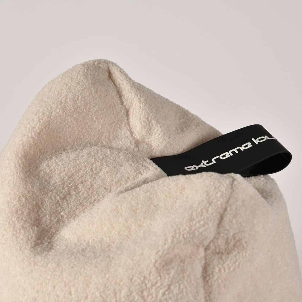 Extreme Lounging - Mighty Teddy Bean Bag - Ivory
