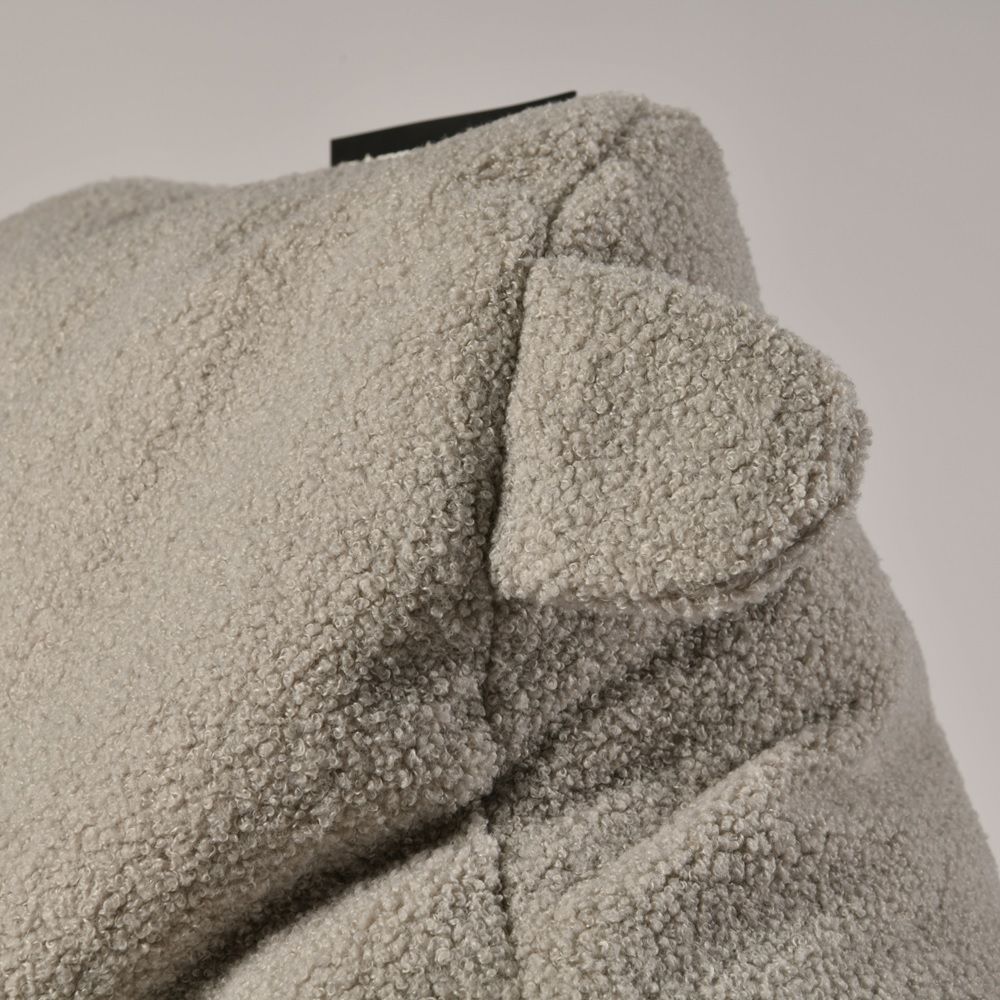 Extreme Lounging - Mini Teddy Bean Bag - Soft Grey