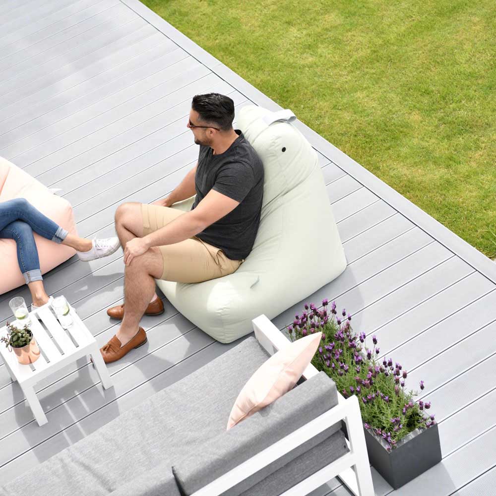 Extreme Lounging - Mighty Outdoor Bean Bag - Pastel Green