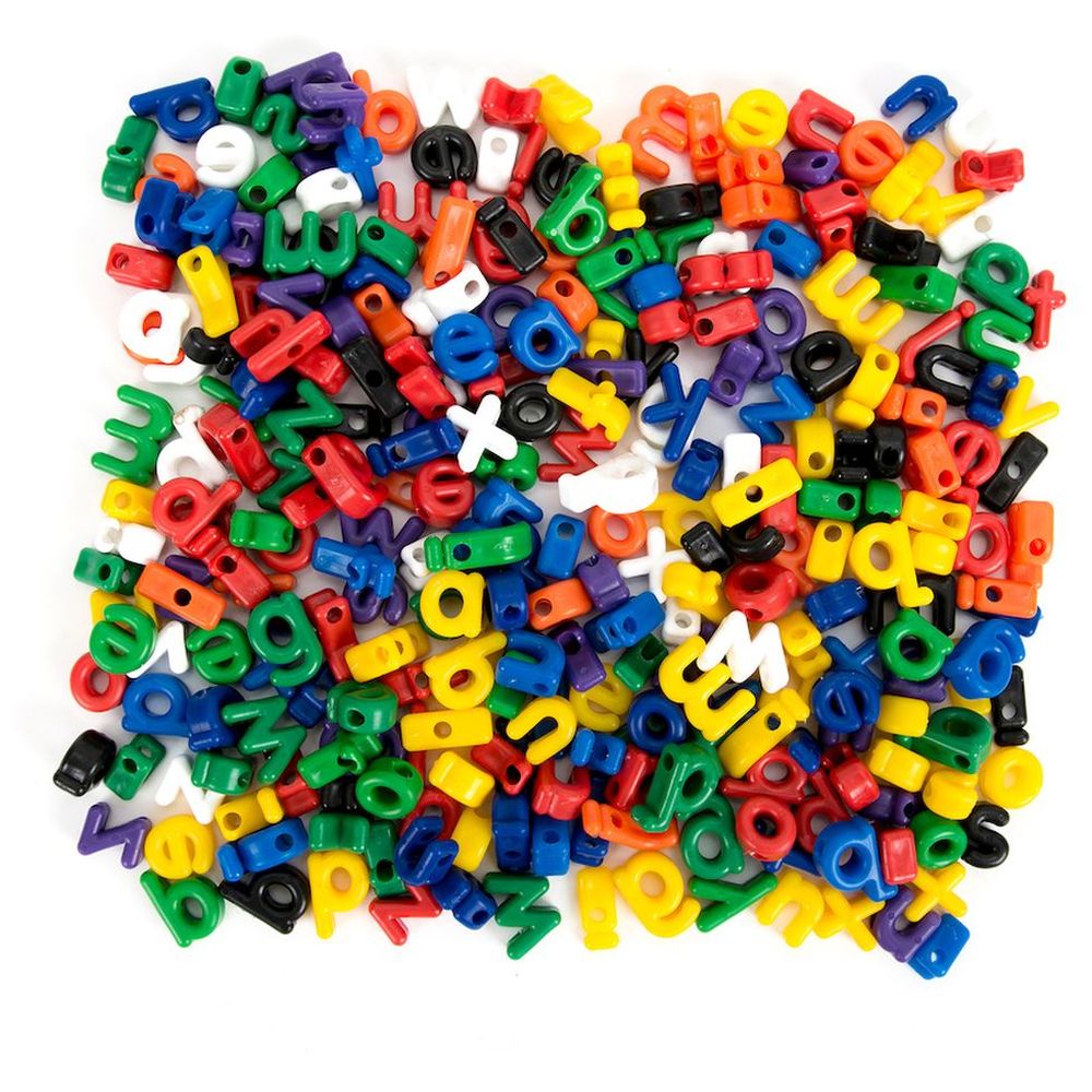 TTS - Plastic Alphabet Letters Lacing Set - 175pcs