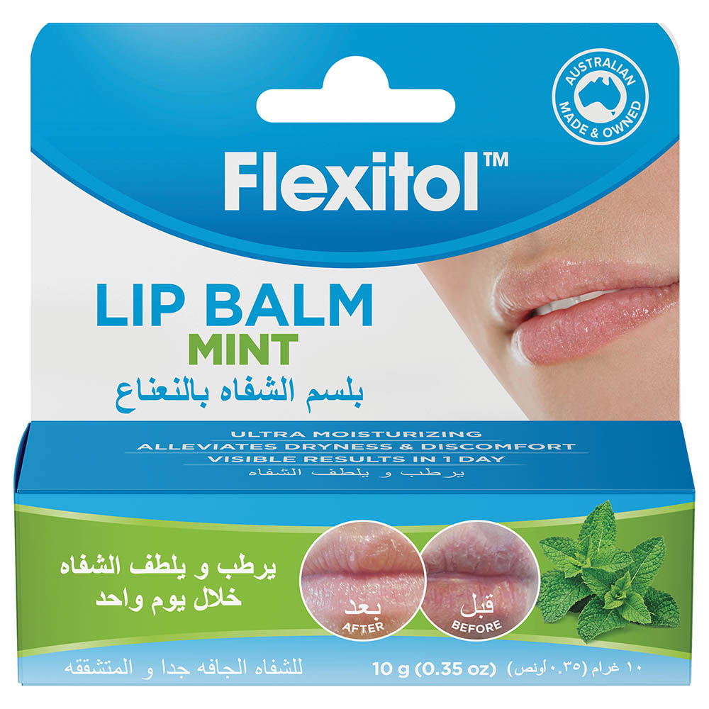 Flexitol - Lip Balm - 10 g - Mint