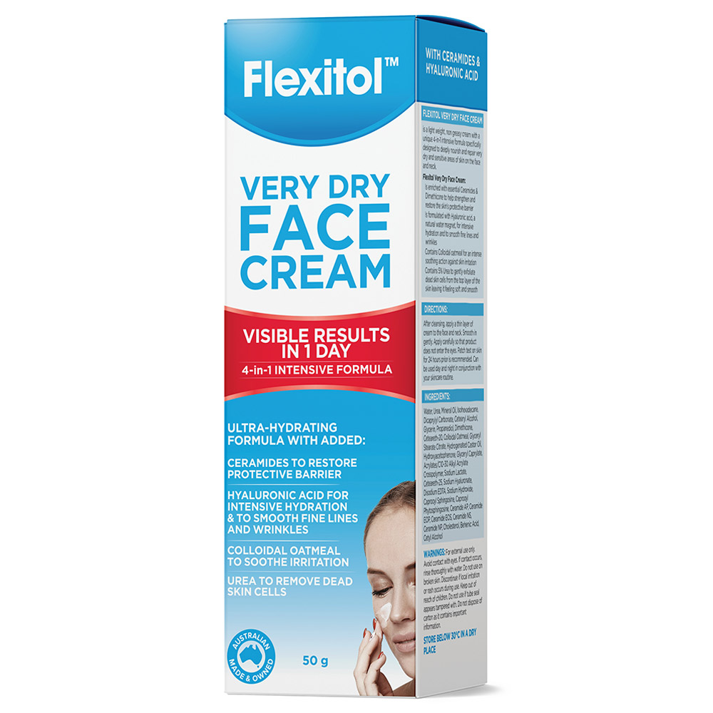 Flexitol - Very Dry Skin Face Cream - 50 g