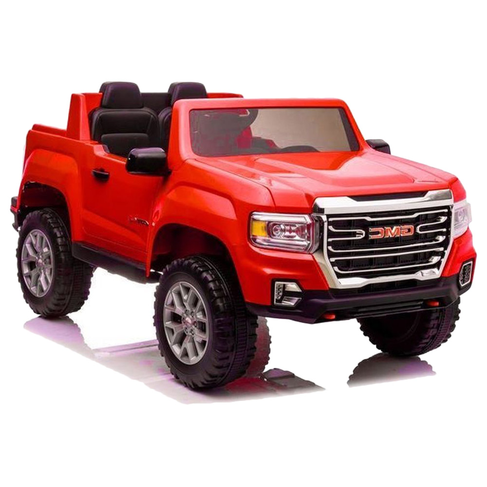 Gmc - 2-Seater Gmc Canyon AT4 Ride-On Truck - 12V - Red