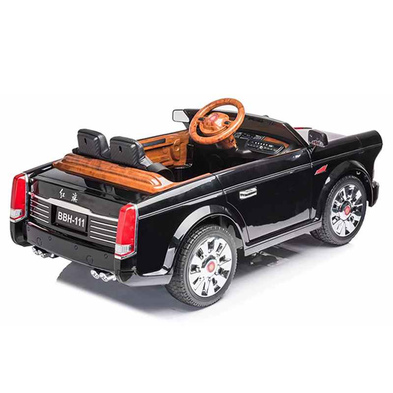 Factual Toys - Luxury Kids Ride-On Car - 12V - Black