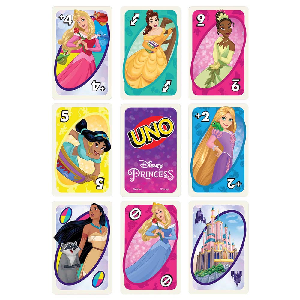 Mattel Games - Uno Disney Princess Card Game
