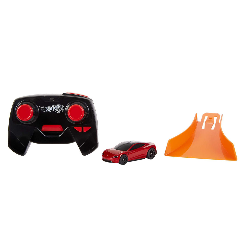 Hot Wheels - 1/64 Tesla Roadster Remote Control Toy Car