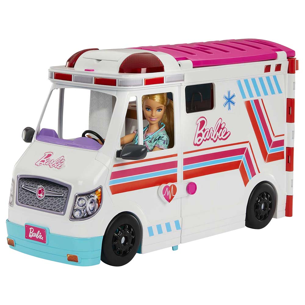Mattel Games - Barbie Care Clinic Doll Playset - 20pcs