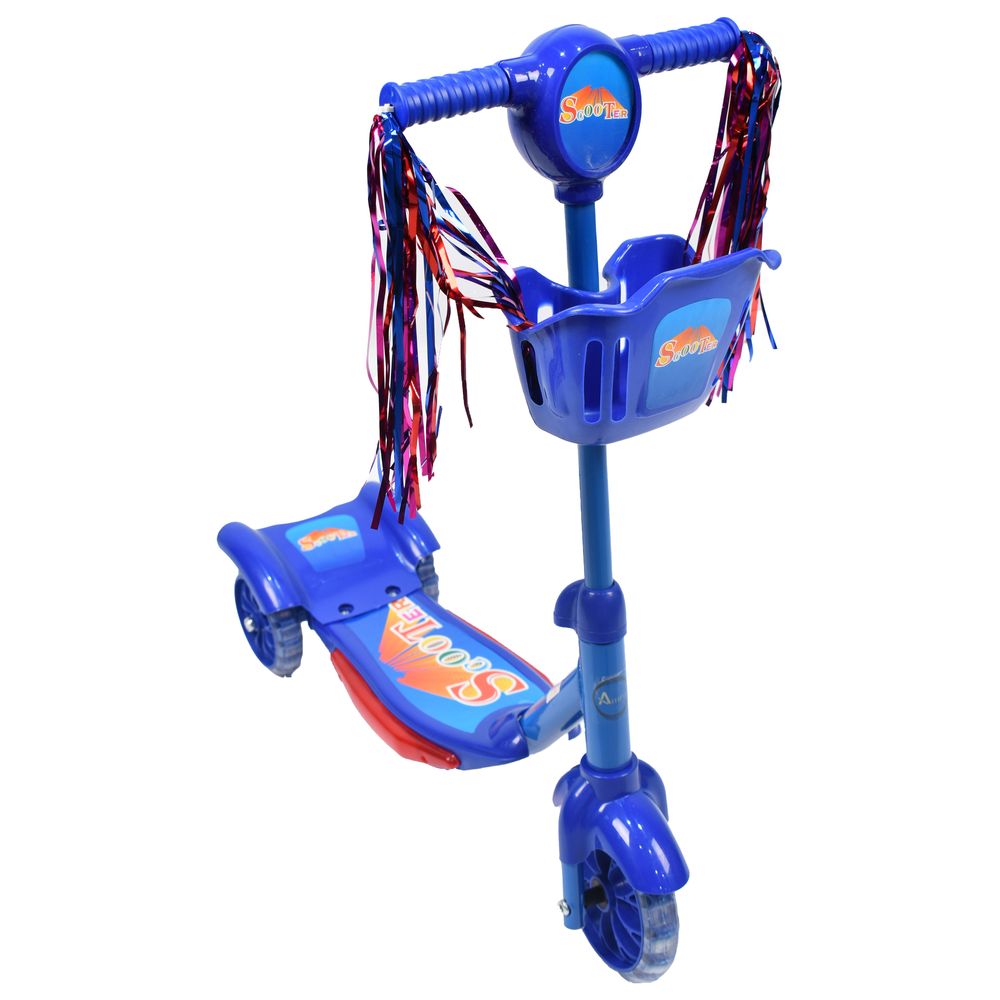 Amla - Three-Wheeled Scooter - Blue
