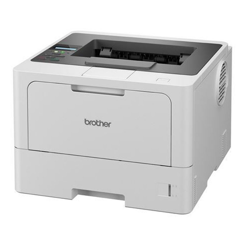 Brother - HL-L5210DN Mono Laser Printer - White