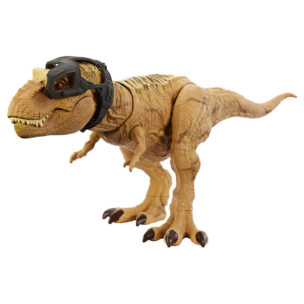 Mattel Games - Jurassic World New Feature T Rex Figure - Beige