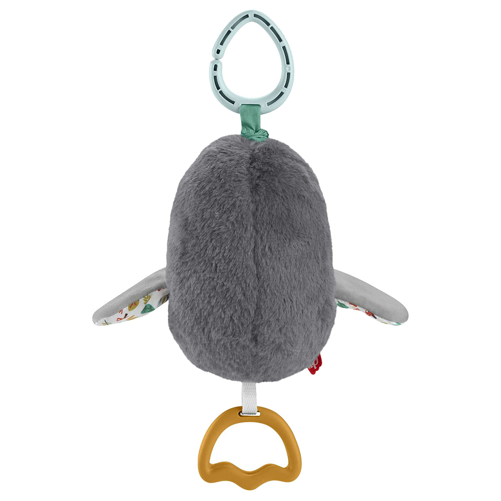 Fisher Price - Flap And Go Toucan Plush Stroller Toy