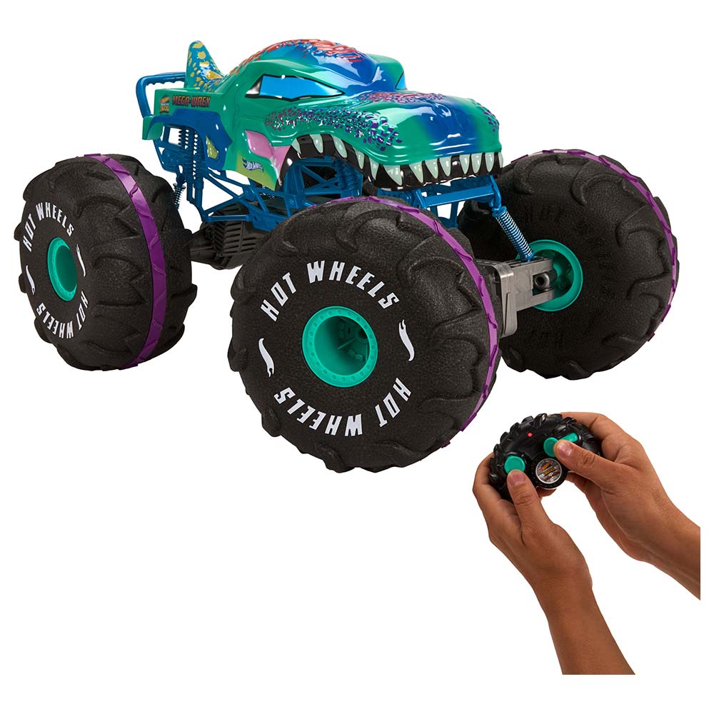 Hot Wheels - 1/6 Mega Wrex Remote Control Monster Truck