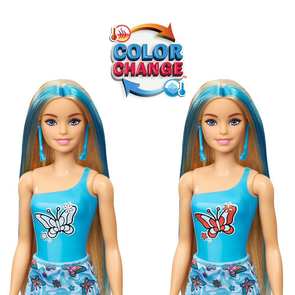 Barbie - Color Reveal Barbie Rainbow Groovy Series Doll - 1pc - Style May Vary