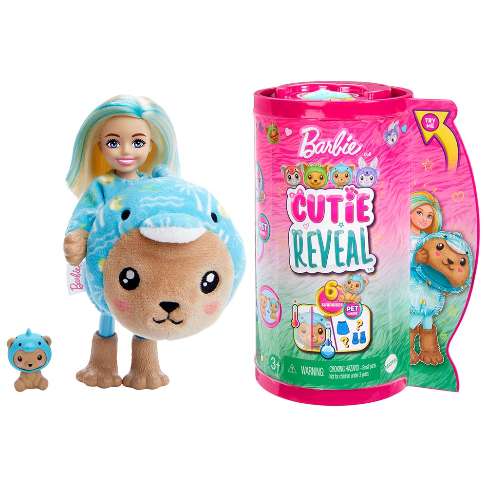 Barbie - Chelsea Cutie Reveal Costume Cuties Series - Teddy Dolphin