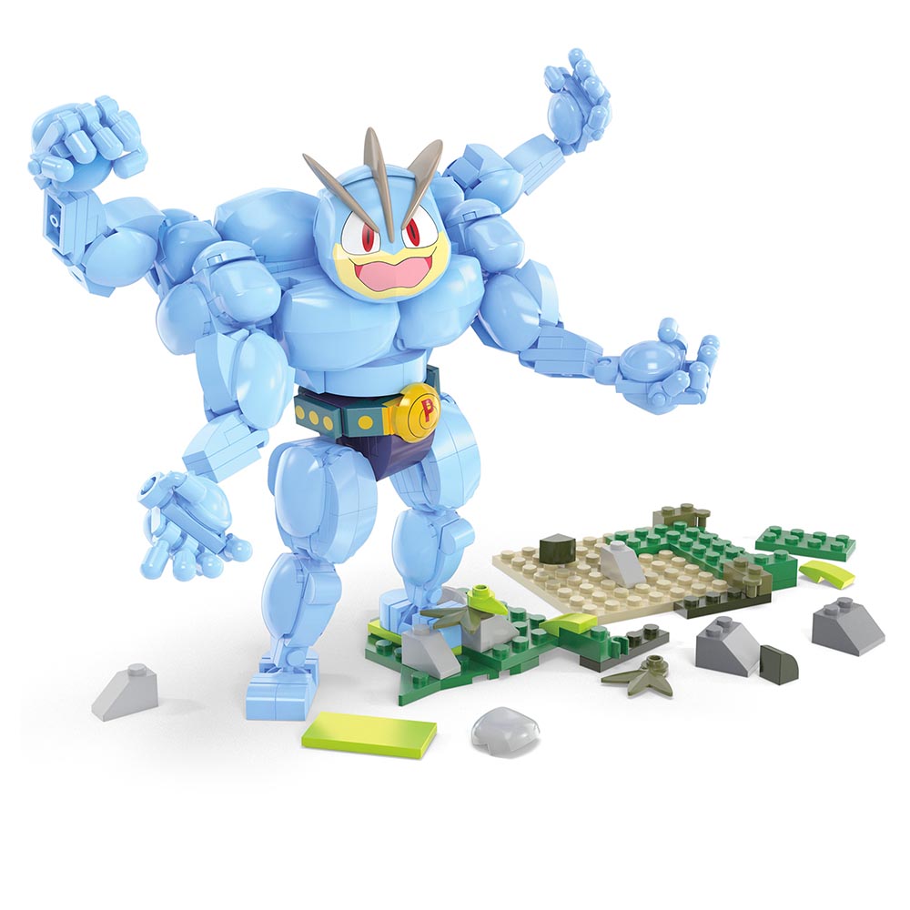 Mega Bloks - Pokemon Core Machamp  Buildable Playset - 401pcs