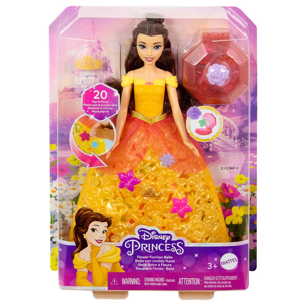 Disney Princess - Fashion Doll Flower Fashion - Belle