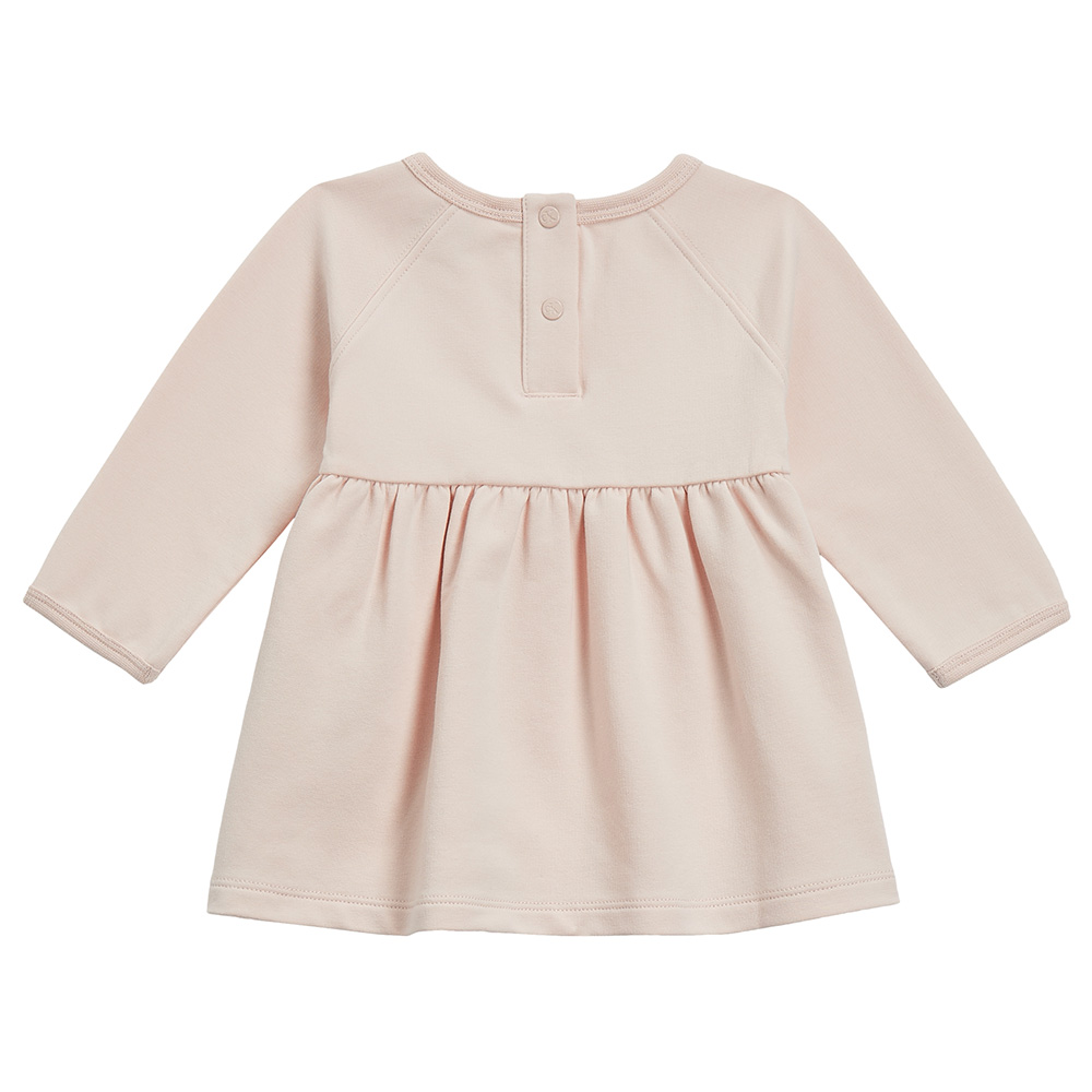 Calvin Klein - Monogram Long Sleeves Dress - Rose Clay