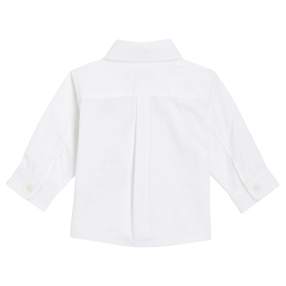 Calvin Klein - Poplin Long Sleeve Shirt - White